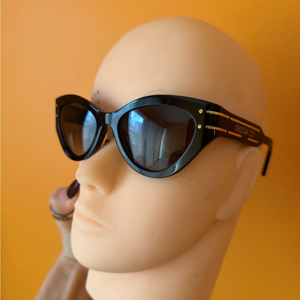 Black Dior cat Sunglasses